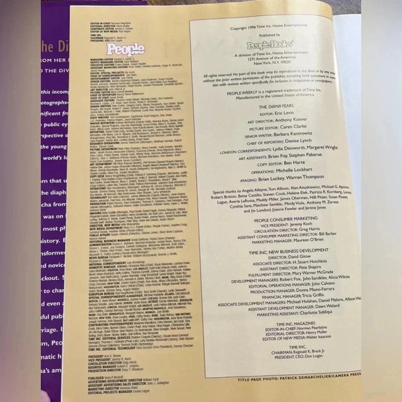 People Weekly | COLLECTOR’S EDITION The Diana Years book - Picture 8 of 10